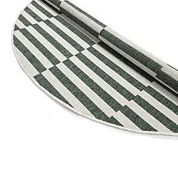 Tappeto rotondo - Indoor/Outdoor Otto (verde)