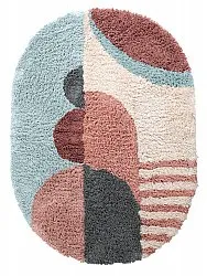 Tappeto ovale - Tropea Natural Cotton Shaggy (multi)
