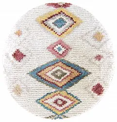 Tappeti rotondi - Macchia (beige/multi)
