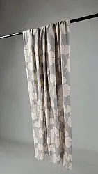 Tende - Cortina di cotone Abril (grigio/beige)
