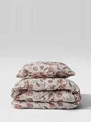 Set copripiumino - Wreath (rosa)