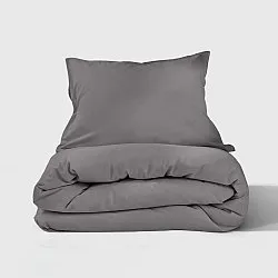 Set copripiumino - Lysander (grigio scuro)