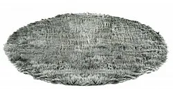 Tappeti rotondi - Pomaire (grigio/verde)