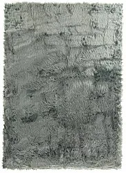 Tappeto A Pelo Lungo - Pomaire (grigio/verde)