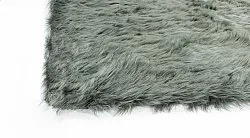 Tappeto A Pelo Lungo - Pomaire (grigio/verde)