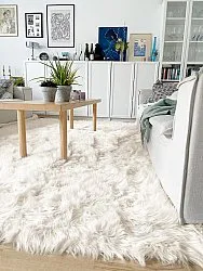 Tappeto A Pelo Lungo - Pomaire (bianco)