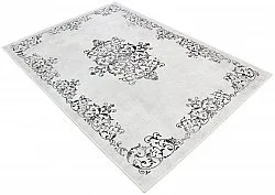 Tappeto Wilton - Santi (bianco/nero)