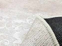 Tappeto rotondo - Santi (beige/bianco)