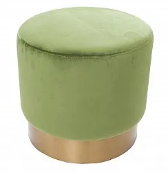 Pouf In Velluto - Copenhagen (verde)