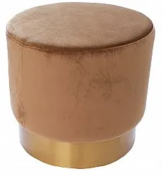 Pouf In Velluto - Copenhagen (marrone)