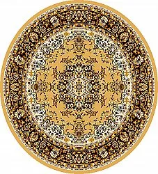Tappeto rotondo - Peking (oro)