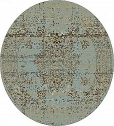 Tappeto rotondo - Peking Royal (turchese)