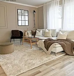Tappeto A Pelo Lungo - Cosy (beige)