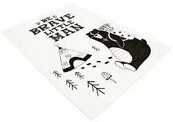 Tappeti per bambini - Camping Bear (bianca)