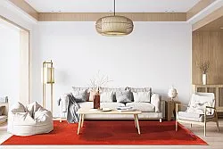 Tappeto Wilton - Bidarray (rosso)
