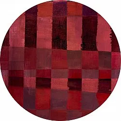 Tappeto rotondo - Samadet (rosso)