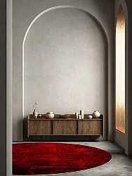 Tappeto rotondo - Frome (rosso)