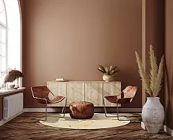 Tappeto rotondo - Vieste (beige/oro)