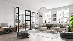 Tappeto Wilton - Manilva (grigio/bianco/oro)