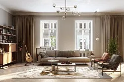 Tappeto Wilton - Castello (beige/bianco)