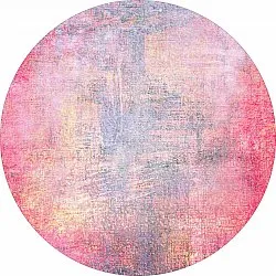 Tappeto rotondo - Perugia (rosa)