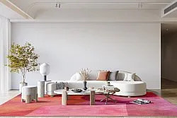 Tappeto Wilton - Lazio (rosa)