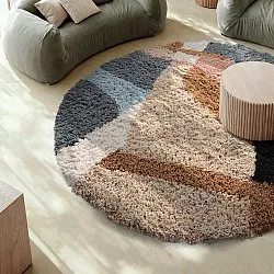 Tappeto rotondo - Cefalu Natural Cotton Shaggy (multiplo)