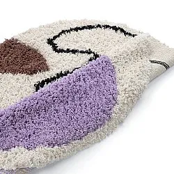 Tappeto rotondo - Naousa Natural Cotton Shaggy (multiplo)