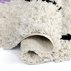 Tappeto rotondo - Naousa Natural Cotton Shaggy (multiplo)
