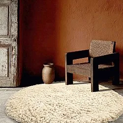 Tappeto rotondo - Aliste Wool Shaggy (alabaster gleam)