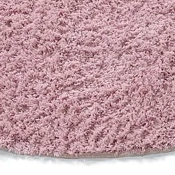 Tappeto A Pelo Lungo - Amira Natural Cotton Shaggy (rosa)
