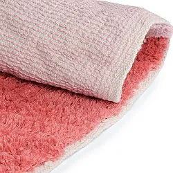 Tappeto A Pelo Lungo - Amira Natural Cotton Shaggy (rosa)