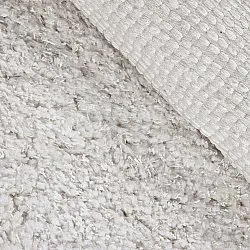 Tappeto rotondo - Combarro Solid Cotton Shaggy (crema)