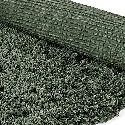 Tappeto rotondo - Combarro Solid Cotton Shaggy (verde)