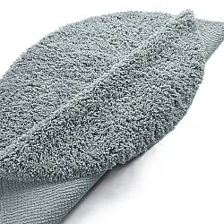 Tappeto rotondo - Combarro Solid Cotton Shaggy (azzurro)