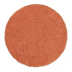 Tappeto rotondo - Combarro Solid Cotton Shaggy (arancione chiaro)