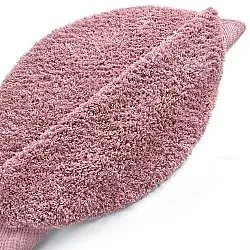 Tappeto rotondo - Combarro Solid Cotton Shaggy (rosa chiaro)