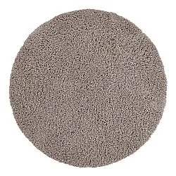 Tappeto rotondo - Combarro Solid Cotton Shaggy (taupe)