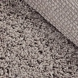 Tappeto rotondo - Combarro Solid Cotton Shaggy (taupe)