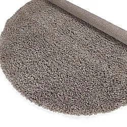 Tappeto rotondo - Combarro Solid Cotton Shaggy (taupe)