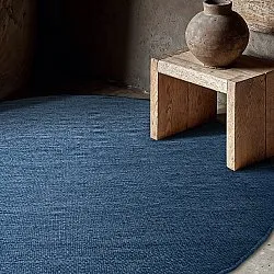 Tappeto rotondo - Hamilton (blu navy)