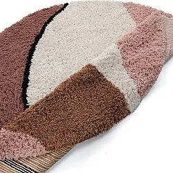 Tappeto rotondo - Perast Natural Cotton Shaggy (multiplo)