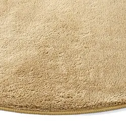 Tappeti rotondi - Aranga Super Soft Fur (beige scuro)
