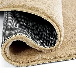 Tappeti rotondi - Aranga Super Soft Fur (beige scuro)
