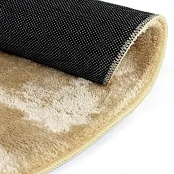 Tappeti rotondi - Aranga Super Soft Fur (beige scuro)