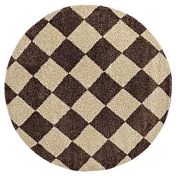 Tappeti rotondi - Albi (marrone/beige)