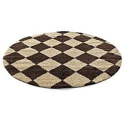 Tappeti rotondi - Albi (marrone/beige)