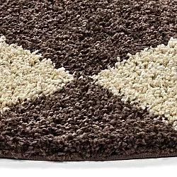 Tappeti rotondi - Albi (marrone/beige)