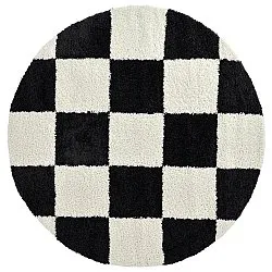 Tappeti rotondi - Gordes (bianco/nero)