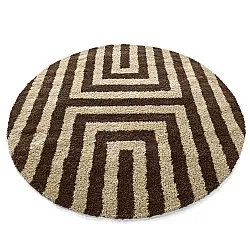 Tappeti rotondi - Imilchil (beige/marrone)